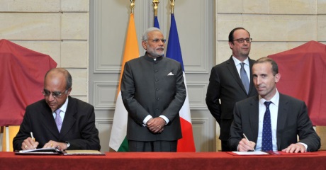 India-France April 2015 - 460 (Indian PMs Office)